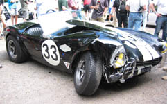 AC Cobra efter en tur i muren.