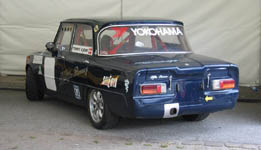 En anden af prinsens l�nebiler, en Alfa Romeo Gulia Ti fra cirka 1967-71