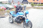 Kristoffre og Triumph Speed Triple 955cc 2001