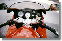 Speedo, tach, clock - all the goodies. Digital odometer though.