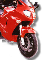 Cunningly cut out pic of rifht front of Sprint ST