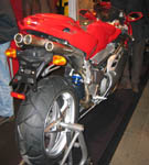 MV Augusta F4, 750cc, flot bagende
